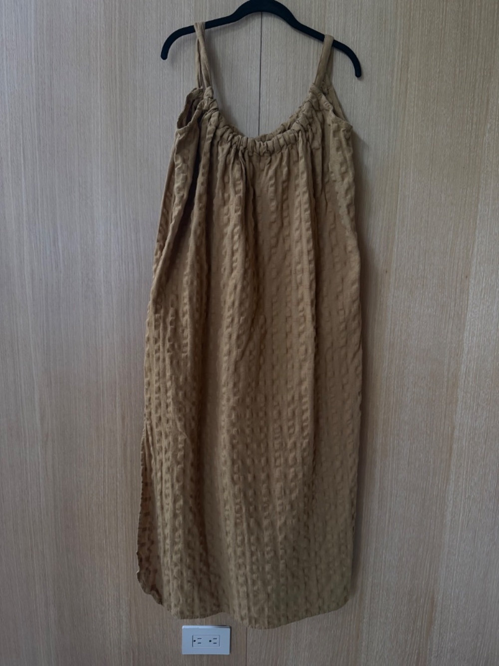 Mara Hoffman Swim Lexi Woven Cotton Dress Mustard Size Small - Picture 5 of 11